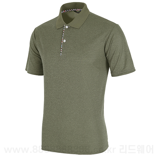 LPA488 - 카츠온 체크 카라 반팔