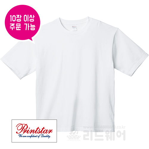LTA161 - 오버핏 라운드 반팔 티셔츠 (17수)