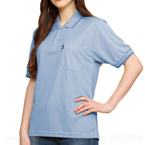 LPA369 - 2선 카라 반팔 (주머니有)