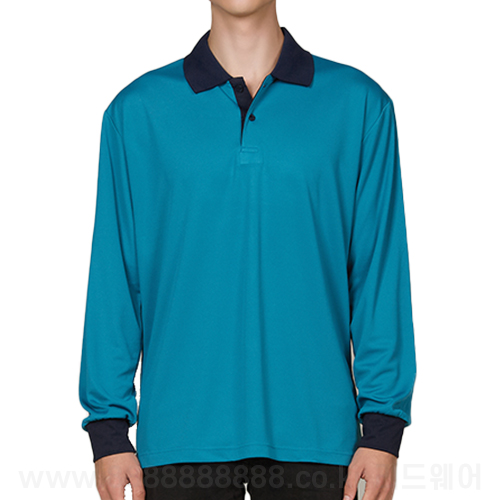 LPC142  -  쿨론 배색 긴팔