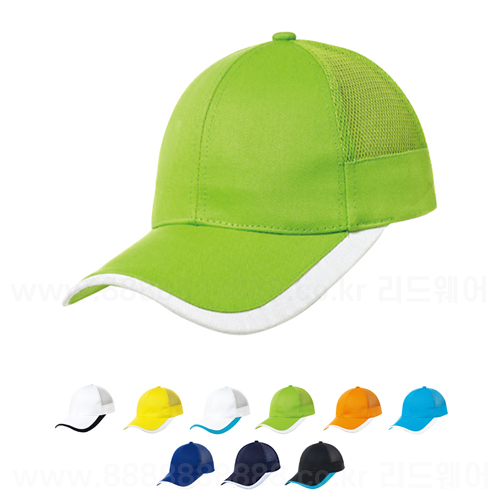 LCA124  -  라인 배색 육각 망사